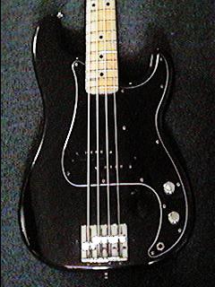 pic of Fender bass guitar